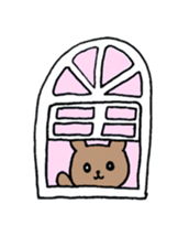 Molly of the bear cub sticker #11683728