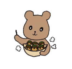 Molly of the bear cub sticker #11683729