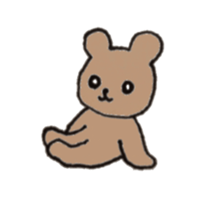 Molly of the bear cub sticker #11683730