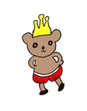 Molly of the bear cub sticker #11683731