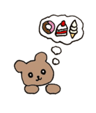 Molly of the bear cub sticker #11683733