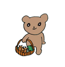 Molly of the bear cub sticker #11683734