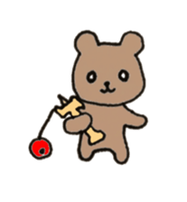 Molly of the bear cub sticker #11683736