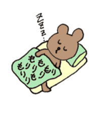 Molly of the bear cub sticker #11683737