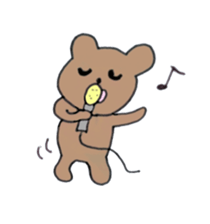 Molly of the bear cub sticker #11683740