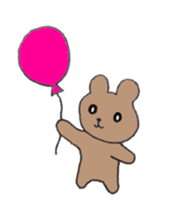 Molly of the bear cub sticker #11683742