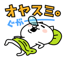 The exaggerated too cat 3 (everyday use) sticker #11683761