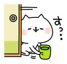 The exaggerated too cat 3 (everyday use) sticker #11683764