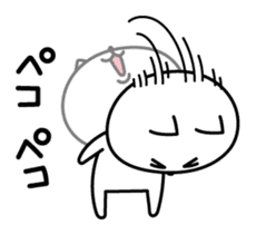 The exaggerated too cat 3 (everyday use) sticker #11683775