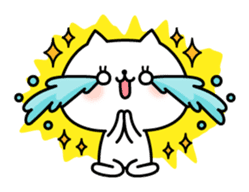 The exaggerated too cat 3 (everyday use) sticker #11683777