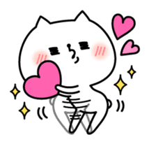 The exaggerated too cat 3 (everyday use) sticker #11683778