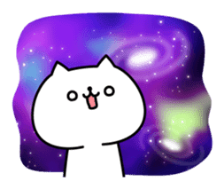 The exaggerated too cat 3 (everyday use) sticker #11683785