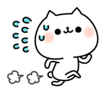 The exaggerated too cat 3 (everyday use) sticker #11683798