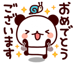 Feelings various panda Simple sticker #11684175