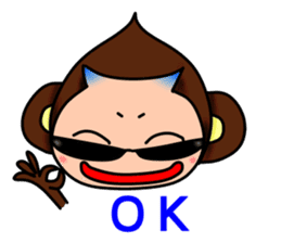 Monkey Yoshio 2 sticker #11684206