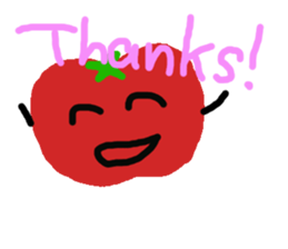 cute vegetables and fruits sticker #11684522