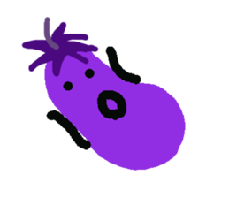 cute vegetables and fruits sticker #11684523