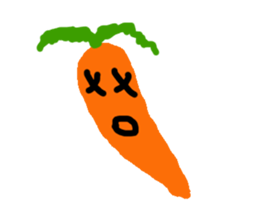 cute vegetables and fruits sticker #11684524