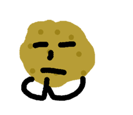 cute vegetables and fruits sticker #11684528