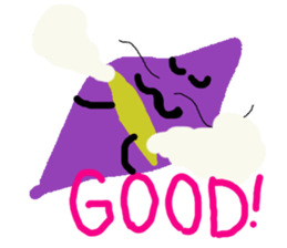 cute vegetables and fruits sticker #11684530