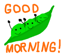 cute vegetables and fruits sticker #11684533