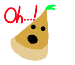 cute vegetables and fruits sticker #11684536