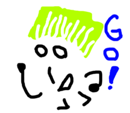 cute vegetables and fruits sticker #11684547