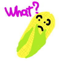 cute vegetables and fruits sticker #11684548