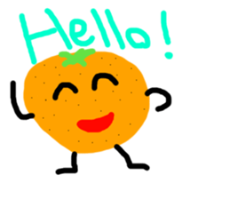 cute vegetables and fruits sticker #11684550