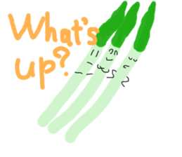 cute vegetables and fruits sticker #11684557