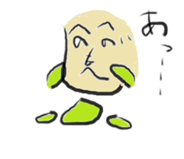 henohenomoheji man sticker #11685363