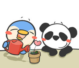 Penguin & Panda ver.Funny sticker #11685463