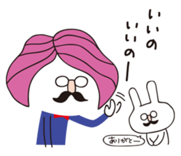 hanamegane girl ver.2 sticker #11685962