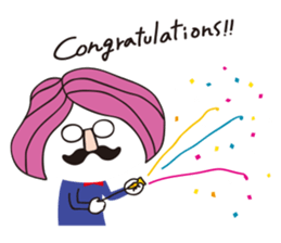 hanamegane girl ver.2 sticker #11685987