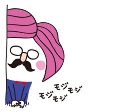 hanamegane girl ver.2 sticker #11685991