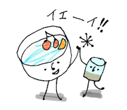 Japanese food, noodles! sticker #11686042