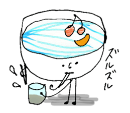 Japanese food, noodles! sticker #11686045