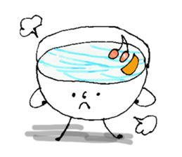 Japanese food, noodles! sticker #11686064