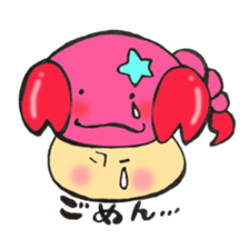 Mr. Scorpio mushroom sticker #11686225