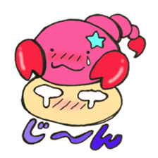 Mr. Scorpio mushroom sticker #11686231