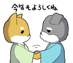 Everyday of Hachi and Babi sticker #11686728