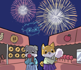 Everyday of Hachi and Babi sticker #11686729