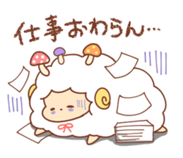Sheep of wataame4 sticker #11686806