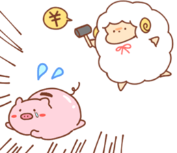 Sheep of wataame4 sticker #11686823