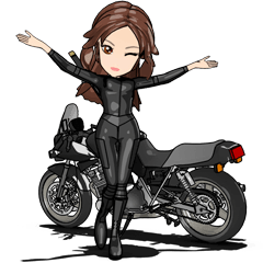 Bustling people KATANA rider