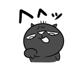 the black cat is this sticker #11687288