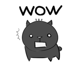 the black cat is this sticker #11687297