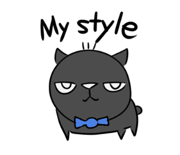 the black cat is this sticker #11687306