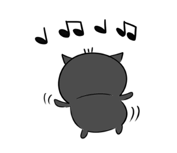 the black cat is this sticker #11687316