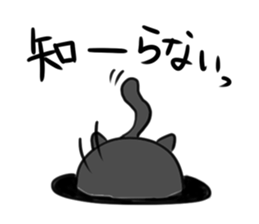 the black cat is this sticker #11687317